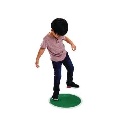 Excellerations® Glitter Circle Liquid Tile - Green