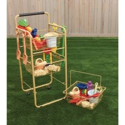 Excellerations® Outdoor Storage Cart With Removable Baskets -Toy Room S730382 3