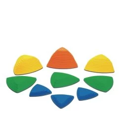 Excellerations® Primary River Stones - Set Of 9 -Toy Room S733516 0