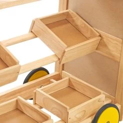 Excellerations Mobile Market Stand With Trays And Canopy -Toy Room S735785 1