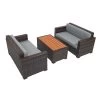 Excellerations® Outdoor Wicker Furniture 3-Piece Set (Preschool Height) -Toy Room S736623