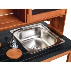 Excellerations® Indoor-Outdoor Moveable Play Kitchen -Toy Room S779299 4