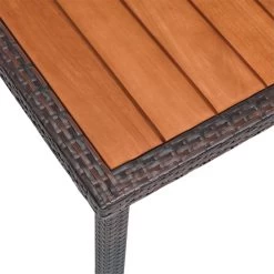 Excellerations® Outdoor Wicker Dining Table (Preschool Height) -Toy Room S779301 2