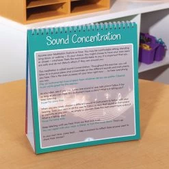 Really Good Stuff® Guided Meditation For Kids Flip Chart -Toy Room S813133 0