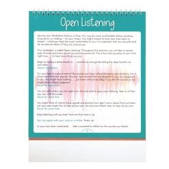 Really Good Stuff® Guided Meditation For Kids Flip Chart -Toy Room S813133 2