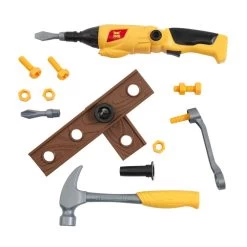 Lights & Sounds Bendable Screwdriver - 40 Piece Set -Toy Room S904937 2