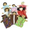Multi-Cultural 9" Hand Puppets - Set Of 8 -Toy Room S916422