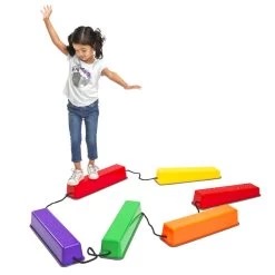 Excellerations® Anti-Slip Stackable Balance Logs -Toy Room S922873 1