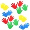 Excellerations® Hand Floor Markers - Set Of 16 Pieces -Toy Room S922874