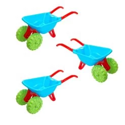 Excellerations® Two-wheel Lightweight Wheelbarrows - Set Of 3