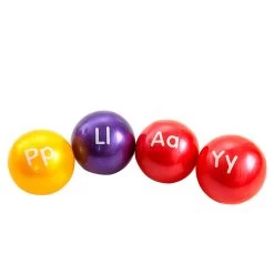 Excellerations® 3" Alphabet Balls - Set Of 26 With Air Pump 12 Excellerations® 3" Alphabet Balls - Set Of 26 With Air Pump -Toy Room S943623 3