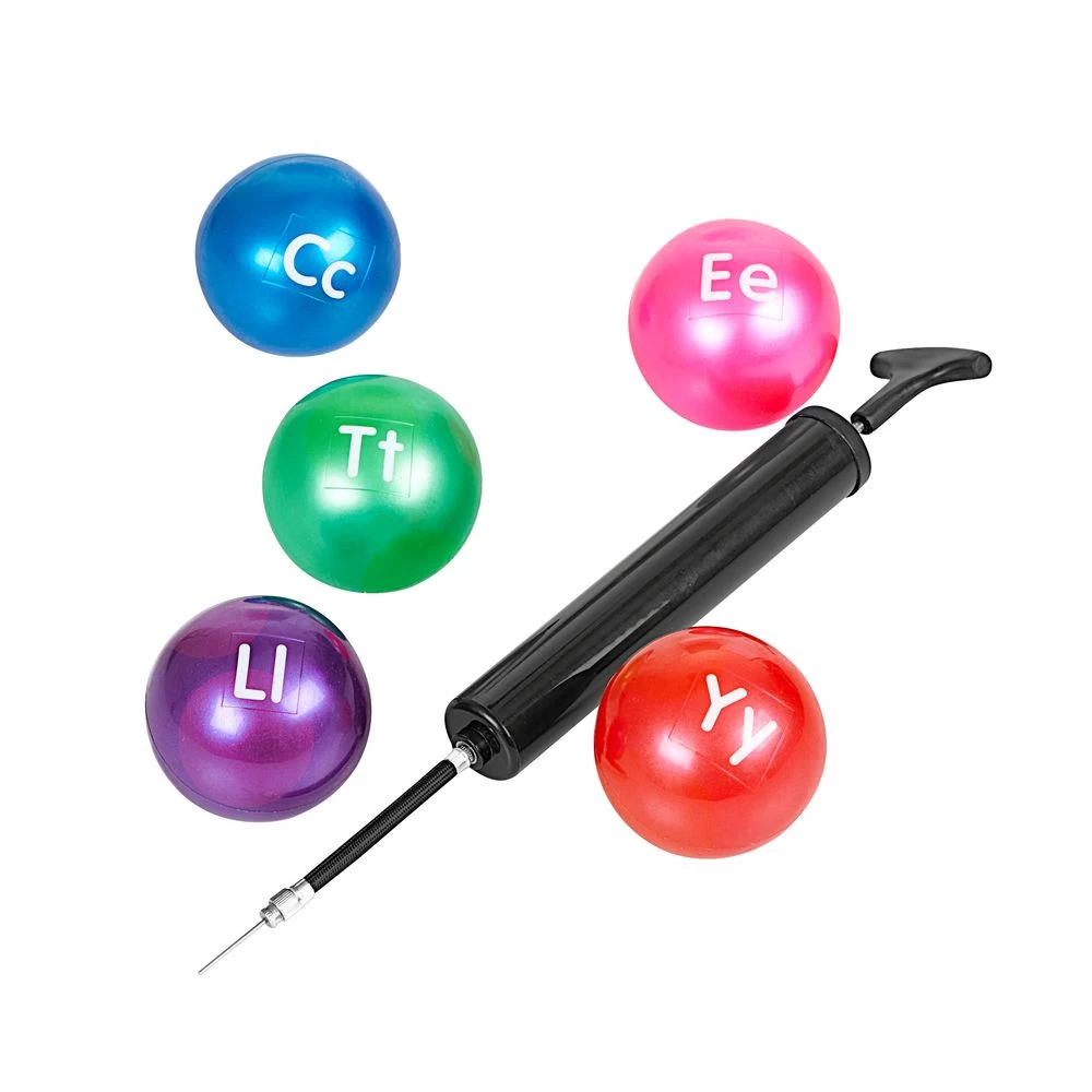 Excellerations® 3" Alphabet Balls - Set Of 26 With Air Pump 8 Excellerations® 3" Alphabet Balls - Set Of 26 With Air Pump - Image 6