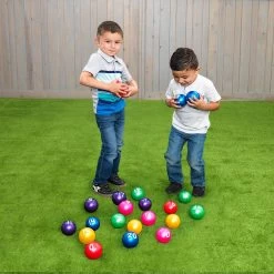 Excellerations® 3" Number Ball - Set Of 21 With 1 Air Pump -Toy Room S943633 3