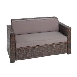Excellerations® Outdoor Wicker Sofa (School Age Height)