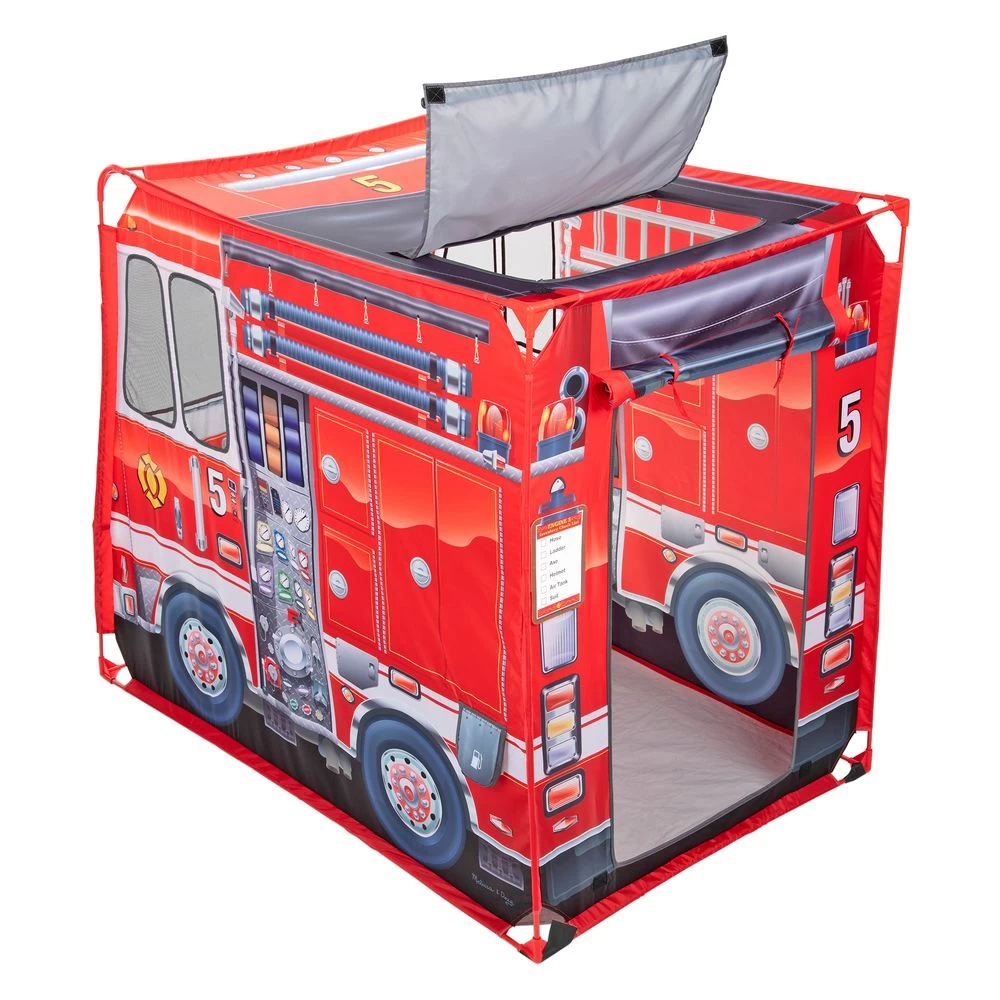 Melissa & Doug Fire Truck Play Tent 4 Melissa & Doug Fire Truck Play Tent - Image 2
