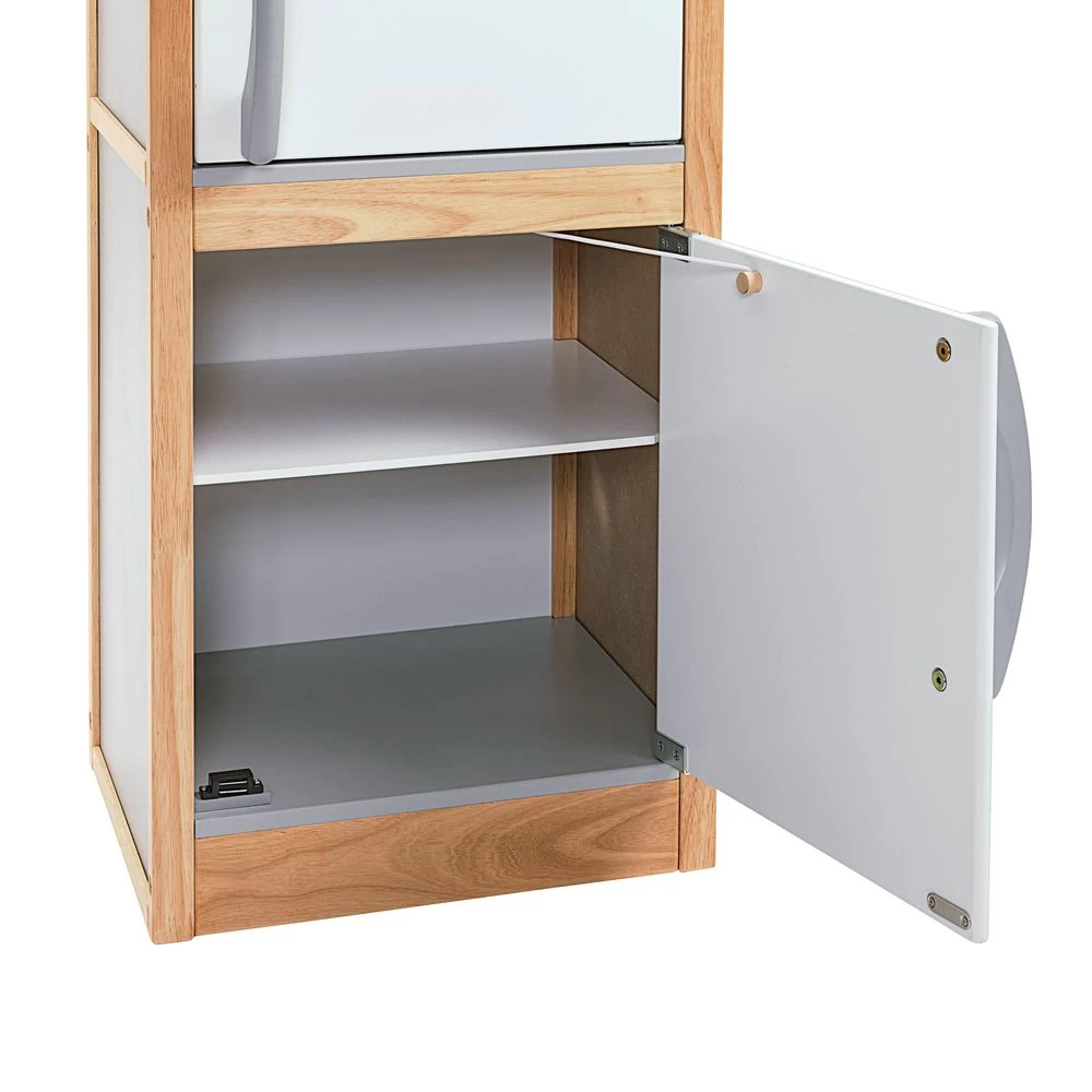 Excellerations® Sustainably Harvested Rubberwood Modern Refrigerator 8 Excellerations® Sustainably Harvested Rubberwood Modern Refrigerator - Image 6