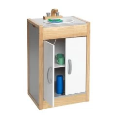 Excellerations® Sustainably Harvested Rubberwood Modern Sink -Toy Room S981369 1