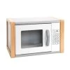 Excellerations® Sustainably Harvested Rubberwood Modern Microwave -Toy Room S981421