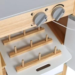 Excellerations® Sustainably Harvested Rubberwood Modern Dishwasher -Toy Room S981444 4