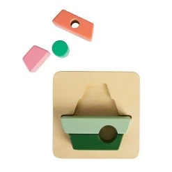 Excellerations® Sustainably Harvested Boat Puzzle -Toy Room S981672 1