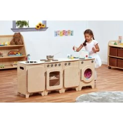 Preschool Natural Kitchen - Set Of 4