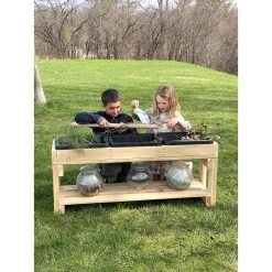 Natural 3 Bin Sensory Table -Toy Room S987985 1