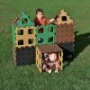 Polydron Extra-Large Natural Colors Set - 24 Pieces -Toy Room S988022