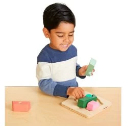 Excellerations® Sustainably Harvested Rubberwood Kids Puzzles -Toy Room S994258 3