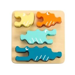 Excellerations® Sustainably Harvested Rubberwood Puzzles -Toy Room S994408 1