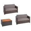Excellerations® Outdoor Wicker Furniture - Sofa & Table Set (School Age Height) -Toy Room S994810