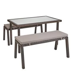 Excellerations® Outdoor Wicker Dining Set 26" (School Age Height) -Toy Room S994861 4